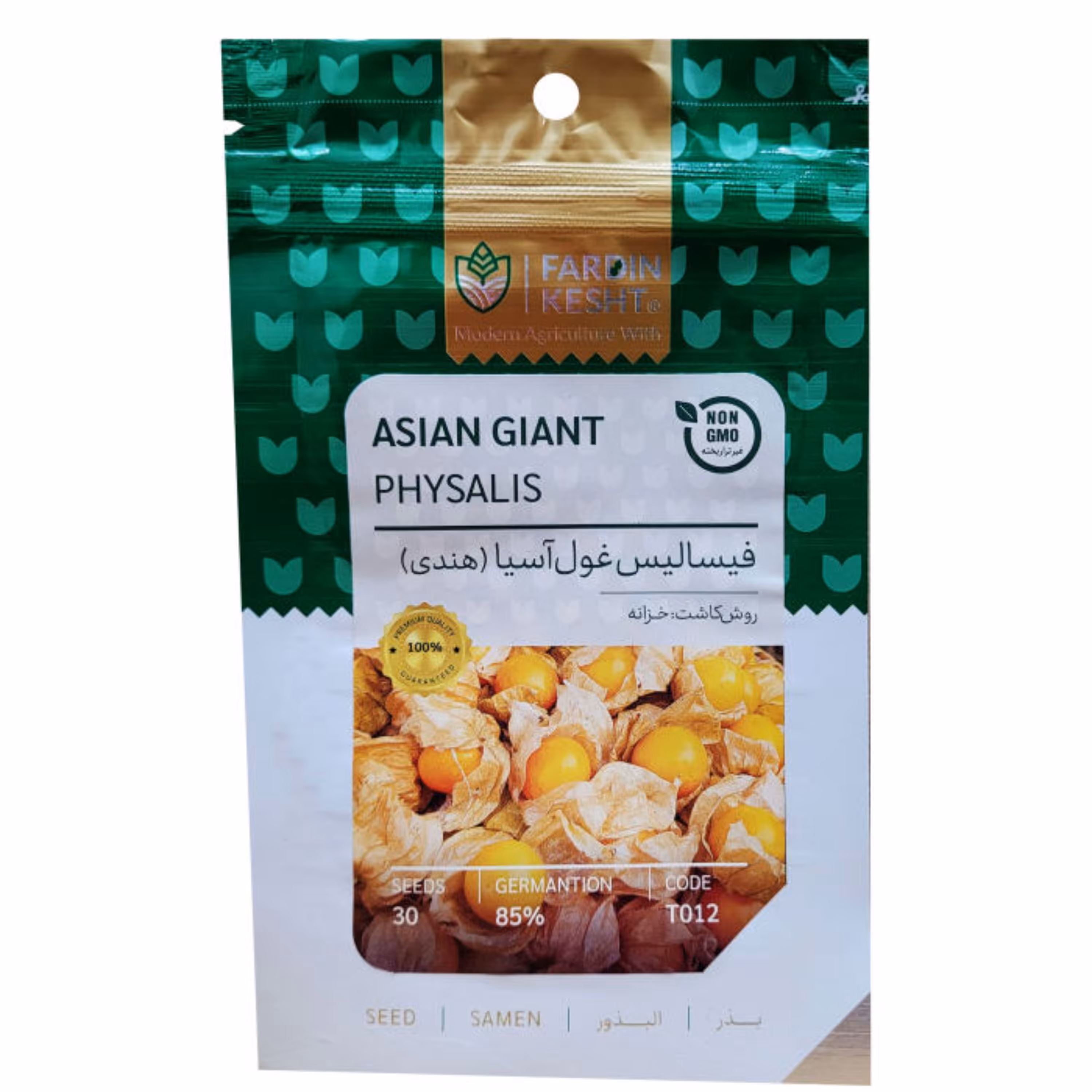 بذر فیسالیس غول آسیا هندی بسته 30 عددی