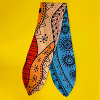 دستمال گردن طرح فانتزی - کد 102