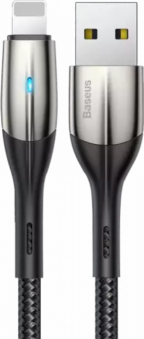 کابل شارژ 1 متری USB به LIGHTNING باسئوس مدل HORIZONTAL