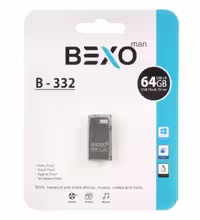 فلش مموری بکسو مدل B-332 USB2.0 ظرفیت 64 گیگابایت