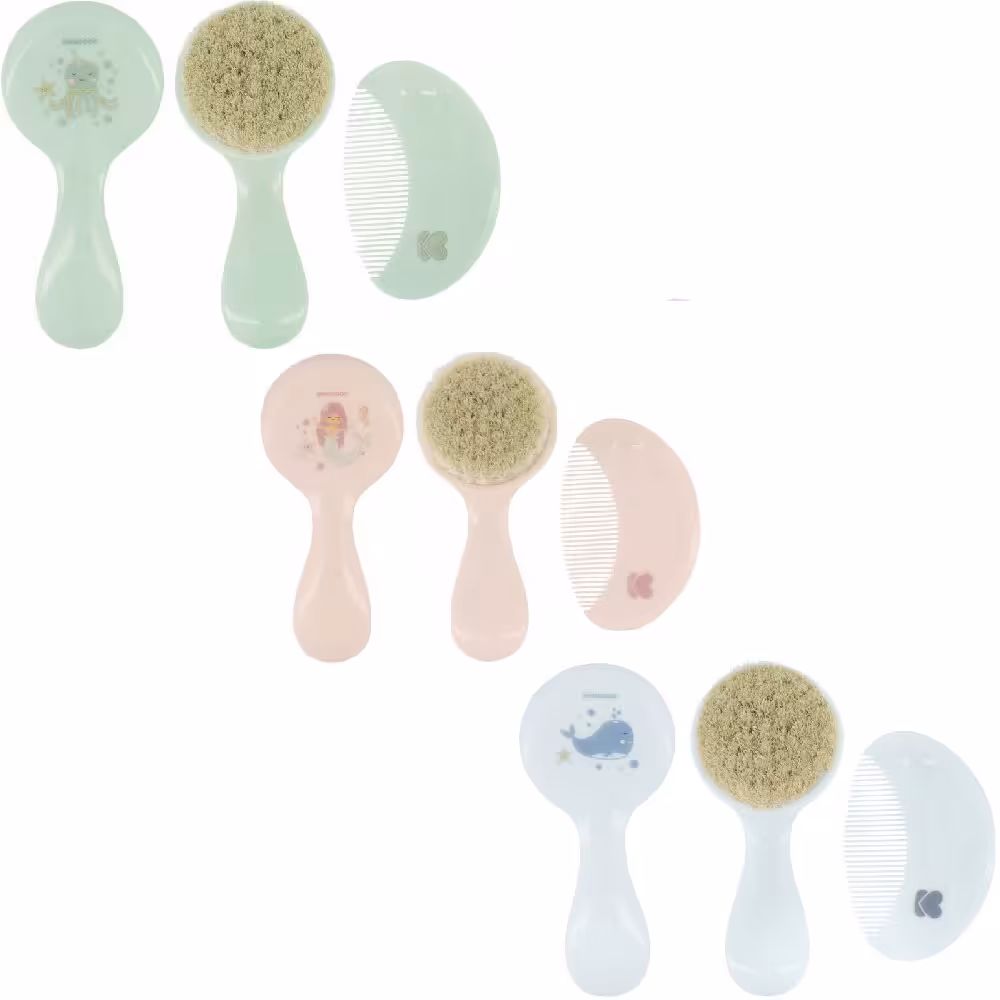 ست شانه و برس نوزاد طرح دریایی کیکا بو Kikka boo