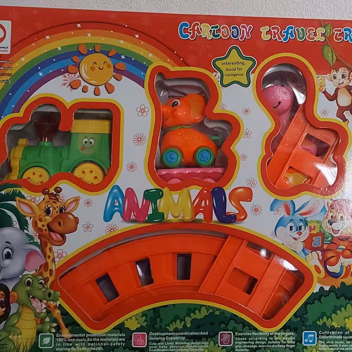 قطار  اسباب بازی مدل موزیکال و نشکن سایز کوچک ارسال رایگانننننن 