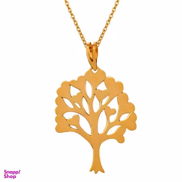 گردنبند طلا 18 عیار زنانه سانا گالری مدل درخت کد D9312