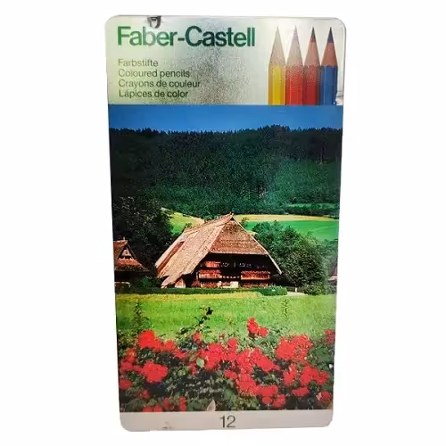 مداد رنگی 12 رنگ اصلی فابرکاستل