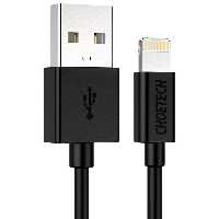 کابل CHOETECH چویتِک Lightning طول 1.8 متری 2.4 آمپر مدل IP0027 - Hiapple.ir