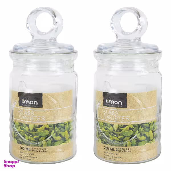 ست جا ادویه 2 پارچه لیمون (Limon) مدل 1876 روستیک