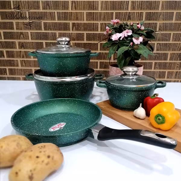 سرویس قابلمه 7پارچه زرساب سری ملورین مدلML-7410