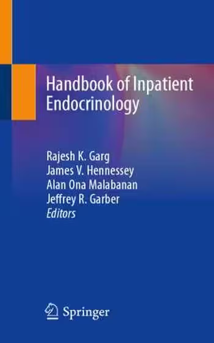 [PDF] دانلود کتاب Handbook Of Inpatient Endocrinology, 2020