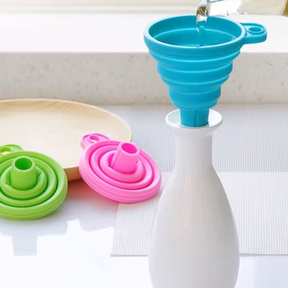 قیف تاشو سیلیکونی