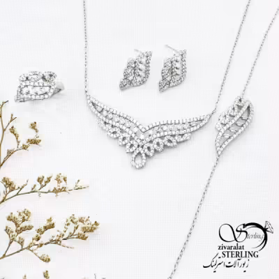 سرویس جواهری طرح کلاسیک با کد 13265