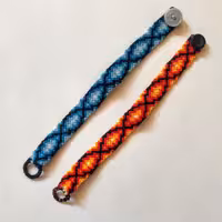 دستبند دوستی طرح لوزی