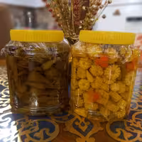 انواع ترشی خانگی طبیعی