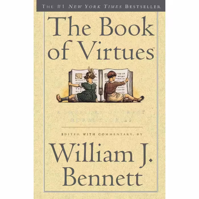 کتاب زبان اصلی The Book of Virtues اثر William J Bennett