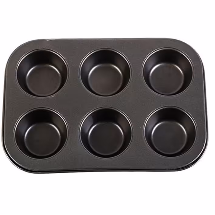 قالب کیک مافین 6 خانه ابعاد32*21