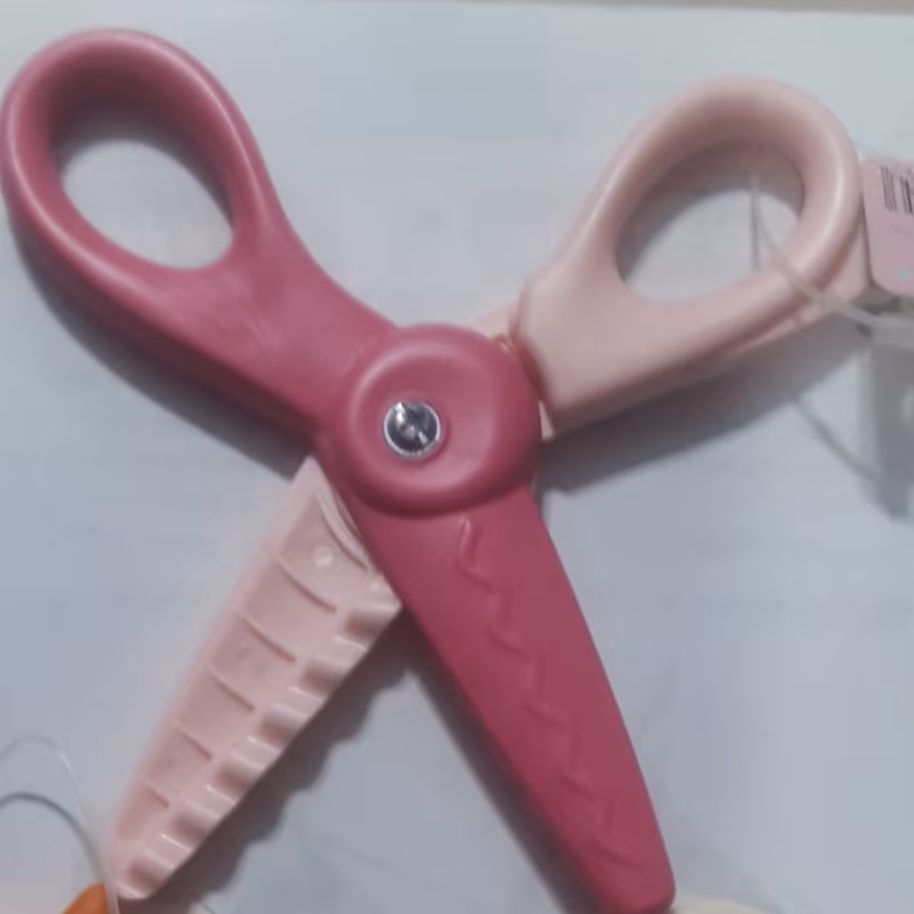 قیچی کاردستی کودک (داربری)بدون تیغه فلزی