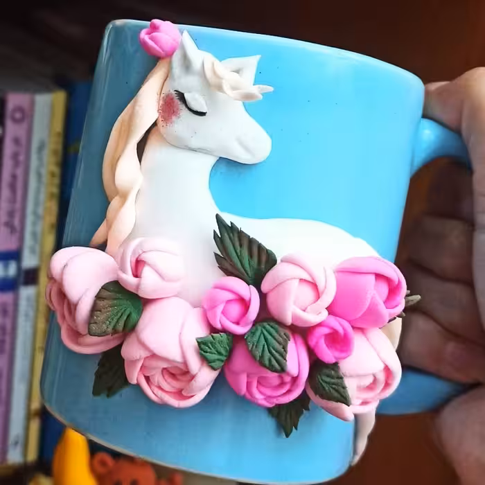 ماگ اسب خمیری(یونیکورن)