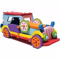 پازل فکری و ساختنی ماشین فورد کلاسیک - 12 تایی