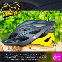 کلاه دوچرخه سواری وایب مدل Cruise رنگ مشکی زرد سایز مدیوم لارج VIBE Bicycle Helmet Cruise 55-61cm