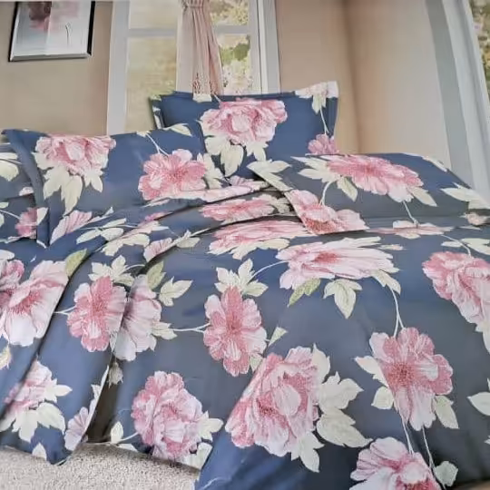 روتختی دونفره طرح زنبق 6تکه 