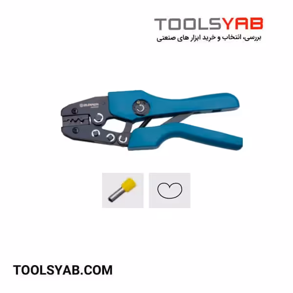 پرس وایرشو AN-04WF زوپر Zupper از سایز 1 تا 6 میلی متر