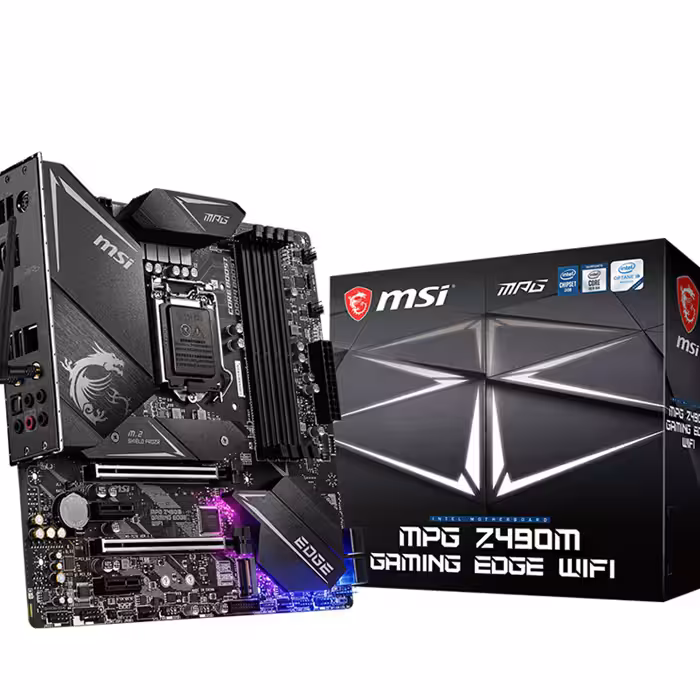 مادربرد ام اس آی مدل MPG Z490M GAMING EDGE WIFI سوکت 1200