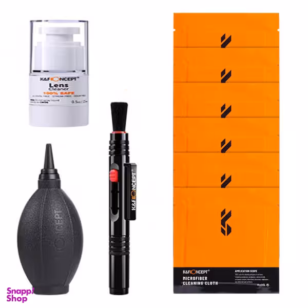 کیت تمیز کننده لنز دوربین کی اند اف کد SKU.1618