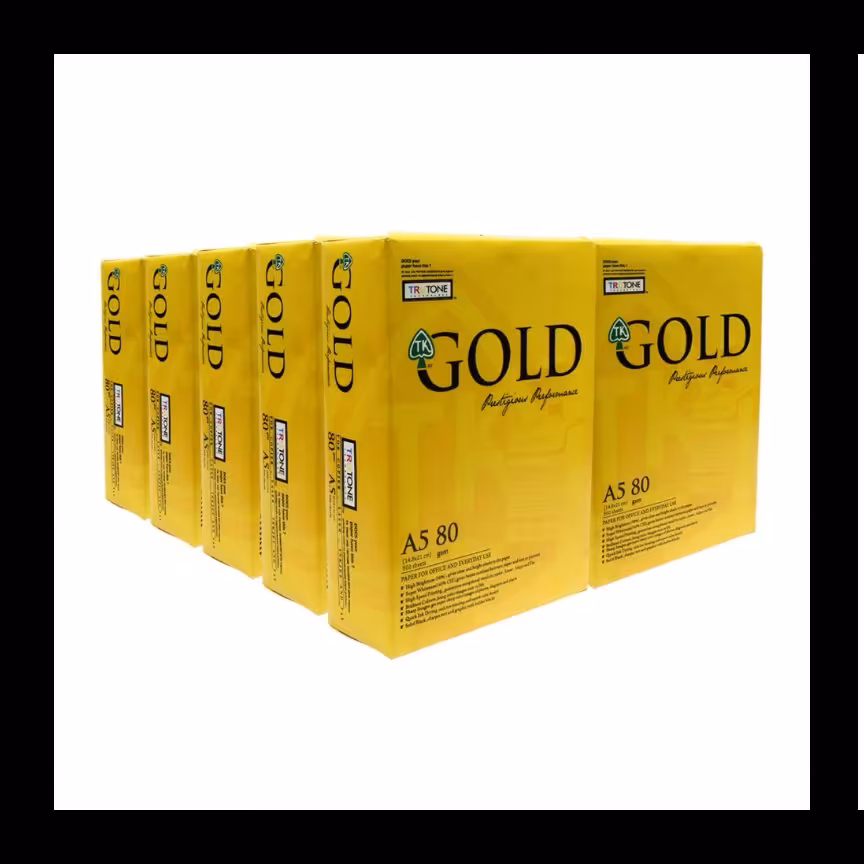 کاغذ آ5 گلد کارتنی