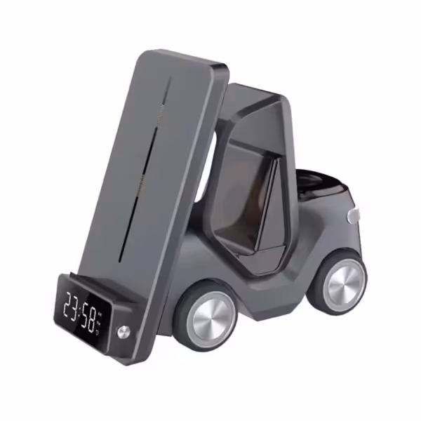 خرید و قیمت پایه شارژر 5 کاره طرح لیفتراک برند Green Lion - کی ام کالا