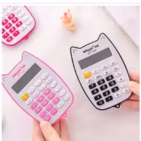 ماشین حساب جیبی طرح گربه