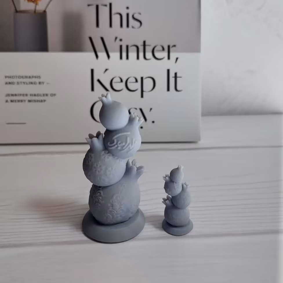 قالب سیلیکونی کوه انار یلدا (8سانتی)