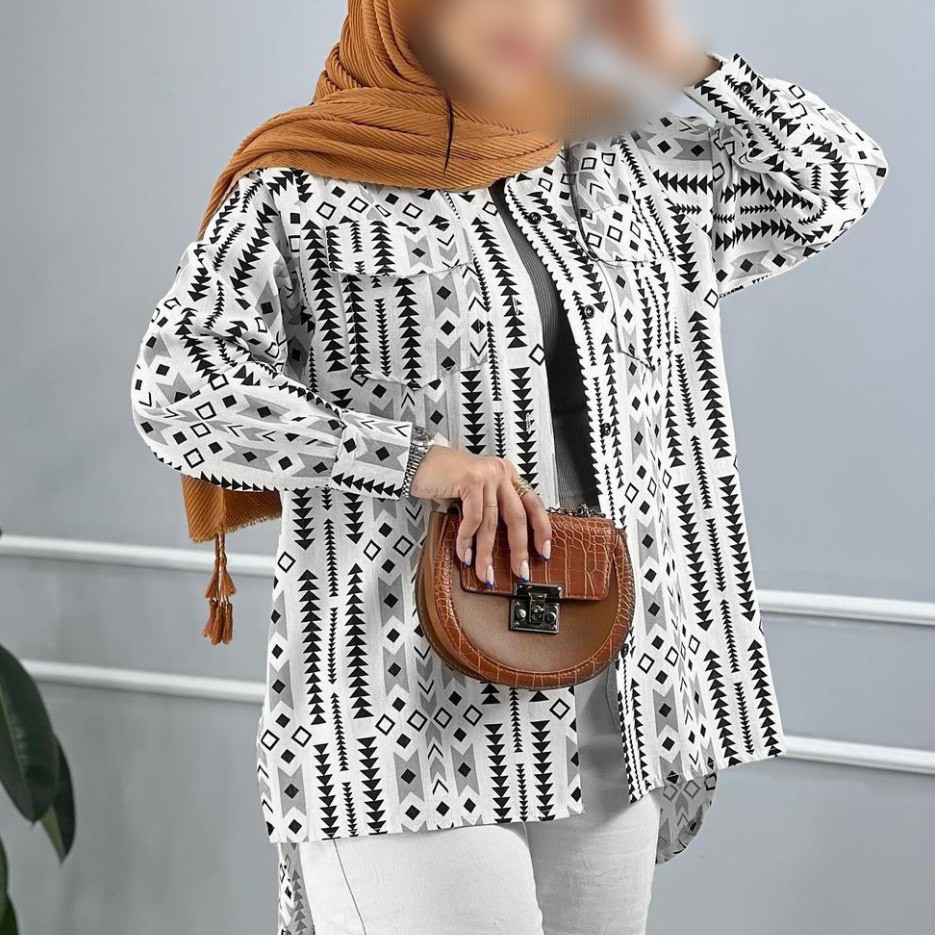 شومیز مانتویی لاکرا درجه یک ارسال رایگان سه تا پنج روز