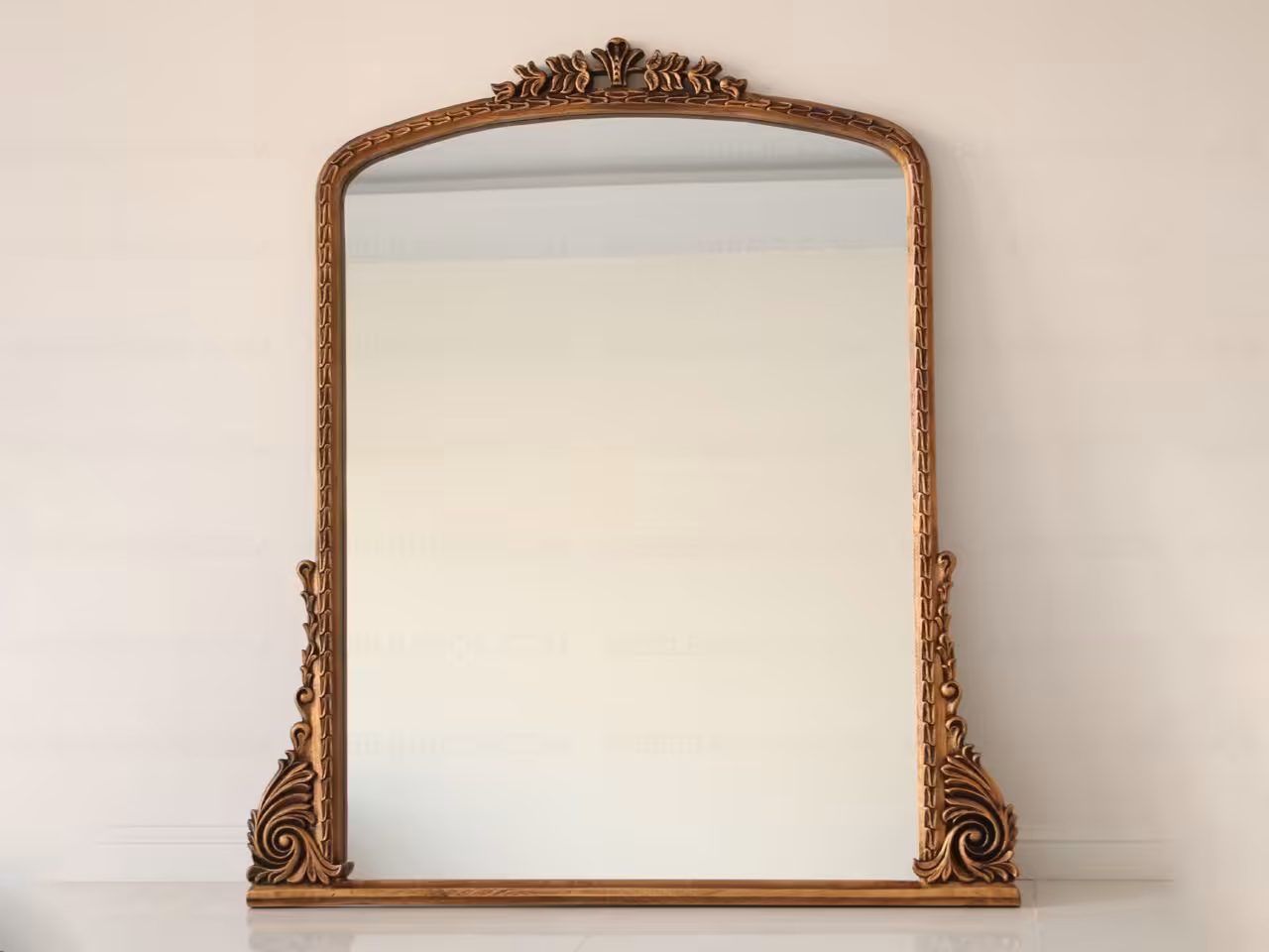 آینه رومیزی تمام منبت برلیان