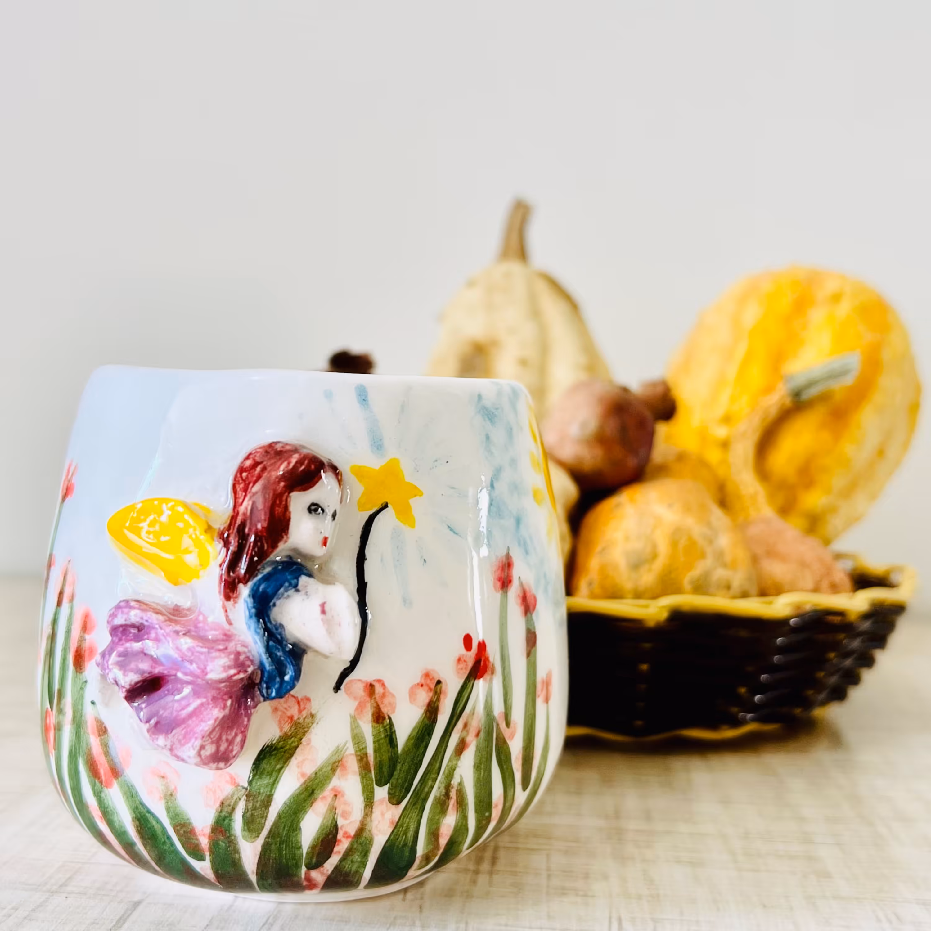 ماگ سرامیکی دستساز فرشته