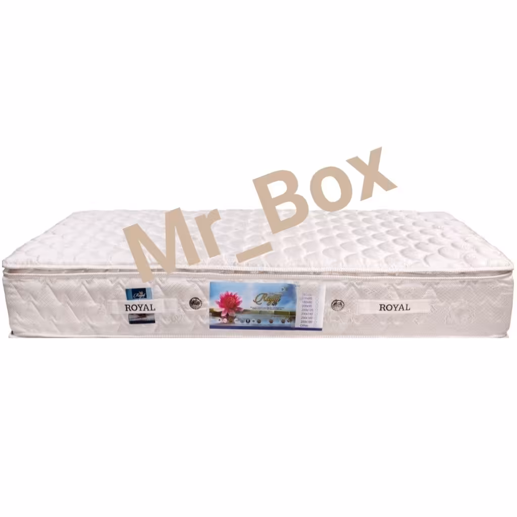 تشک تخت خواب طبی فنری پددار سایز 90 رویال یکنفره تکنفره 10سال ضمانت