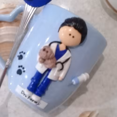 ماگ دکتر دامپزشک بدون قاشق  ماگ پزشک