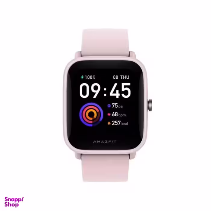 ساعت هوشمند امزفیت (Amazfit) مدل Bip U Pro رنگ صورتی