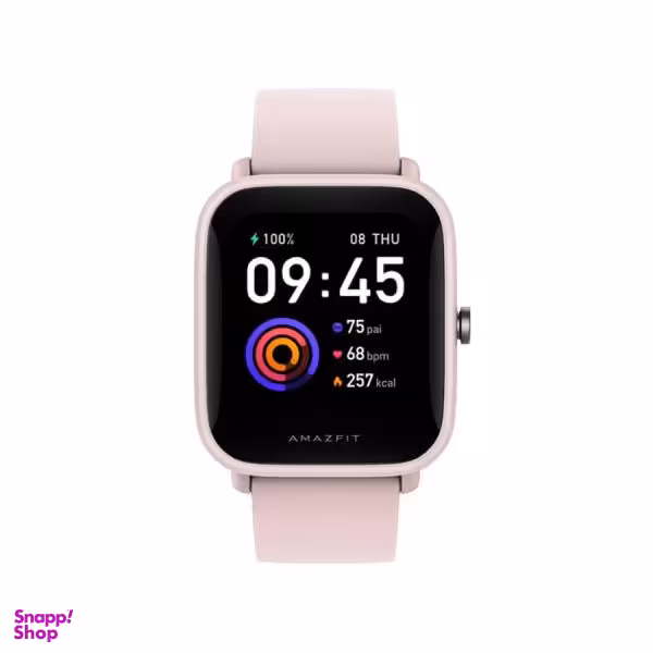 ساعت هوشمند امزفیت (Amazfit) مدل Bip U Pro رنگ صورتی