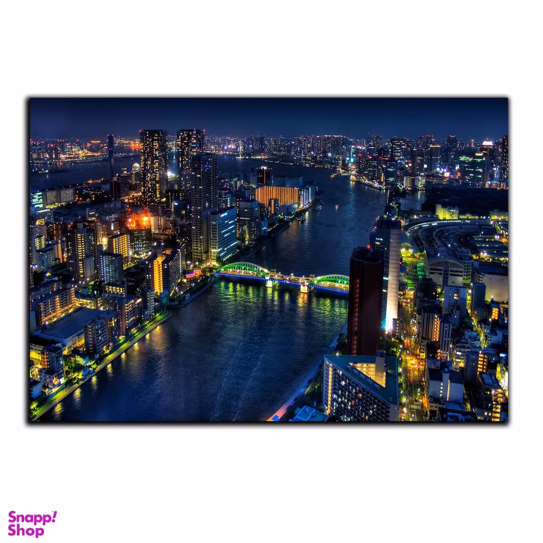 تابلو شاسی بکلیت طرح منظره شهر توکیو مدل SH-415