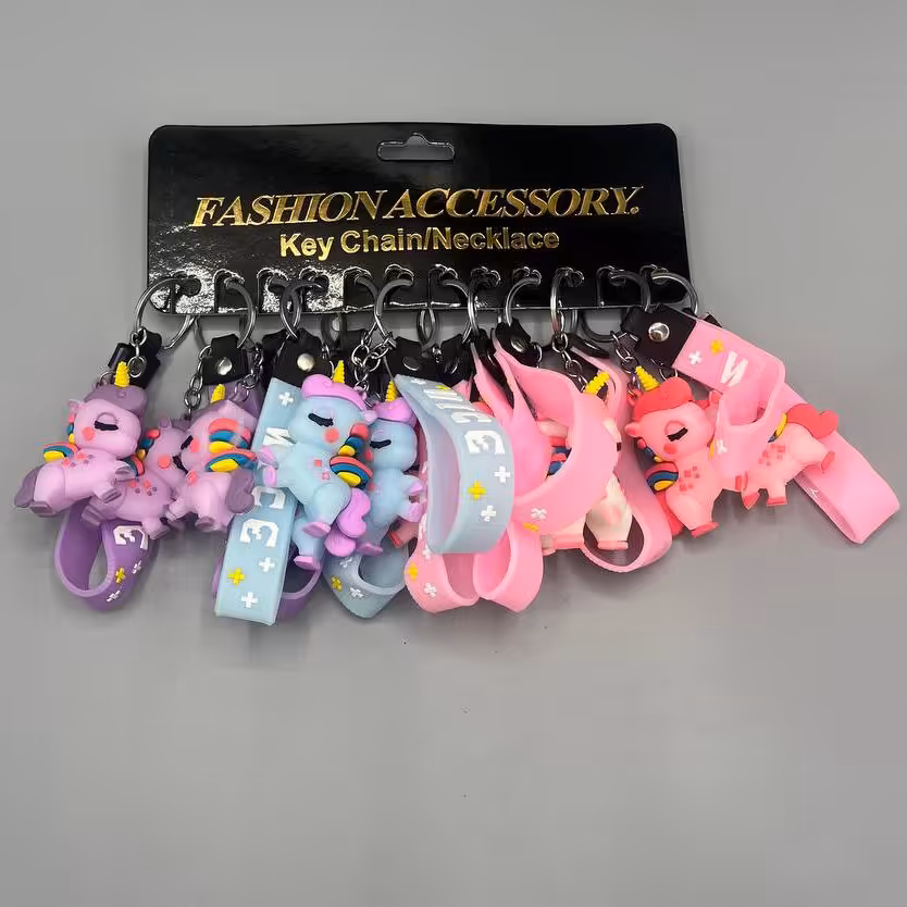 سر کلیدی سیلیکونی طرح یونیکورن (اسب تک شاخ)