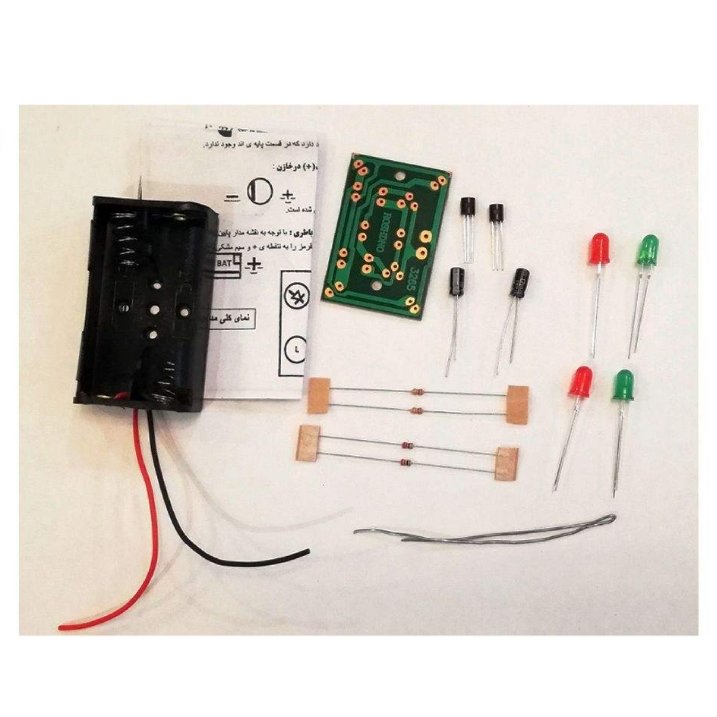 کیت آموزشی مدل چراغ چشمک زن کد MRK1