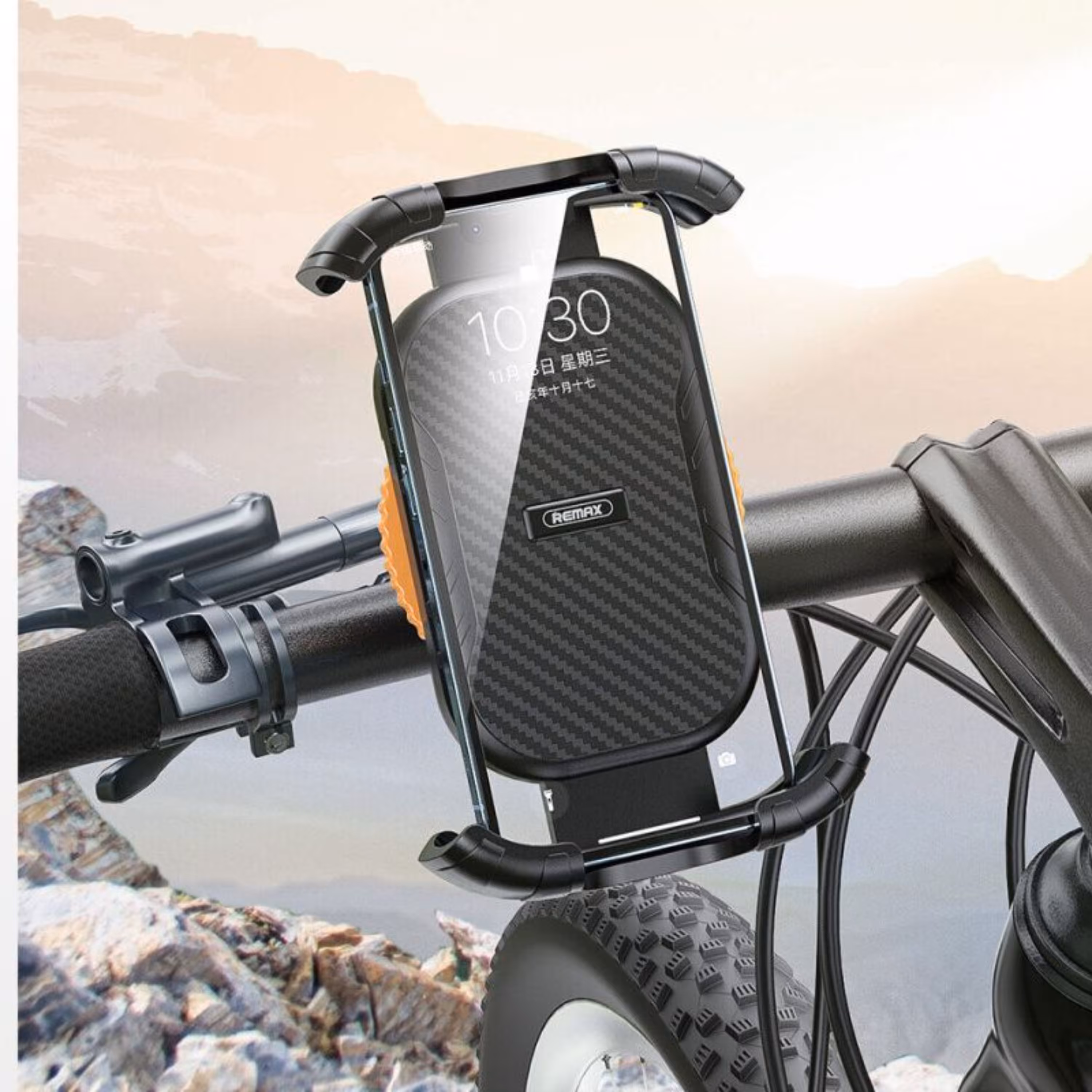 هلدر مخصوص دوچرخه و موتور ریمکس مدل  RM-C01