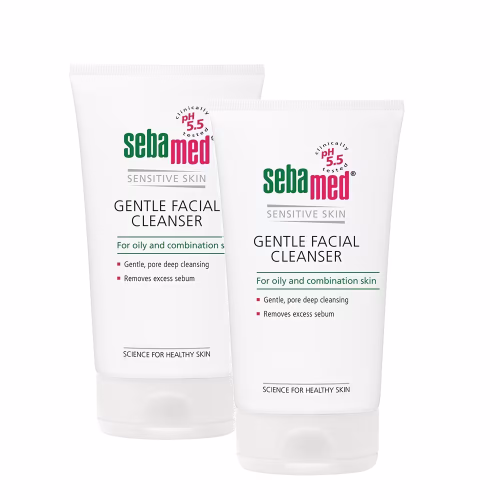 ژل شستشوی پوست مختلط و چرب سبامد SEBAMED Facial Cleanser Gel Cleansing for Combination/Oily Skin