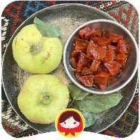 مربا به خانگی تکه ای 450 گرمی 