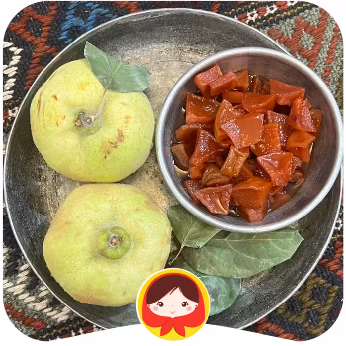 مربا به خانگی تکه ای 450 گرمی 