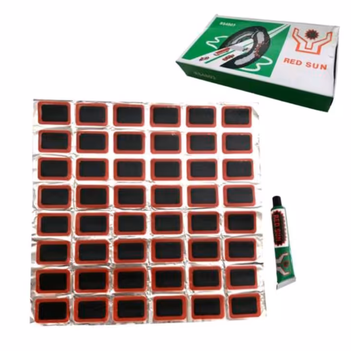 چسب و وصله پنچرگیری دوچرخه مدل 48 تایی کد 1227 (راشا بایک)