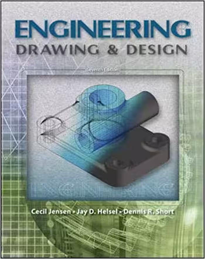 󾕇 دانلود کتاب Engineering Drawing And Design, 7th ed, 2008 - دانلود کتاب های دانشگاهی