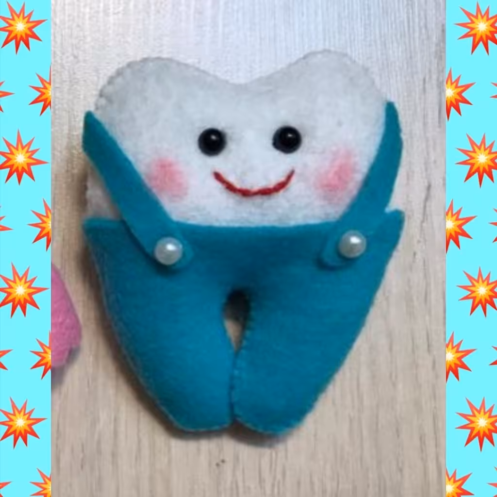 گیفت نمدی جشن دندونی پسرانه و دخترانه (گیفت دندانی)