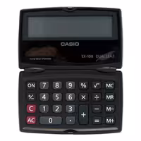 ماشین حساب کاسیو مدل SX-100-W