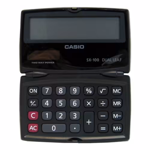 ماشین حساب کاسیو مدل SX-100-W