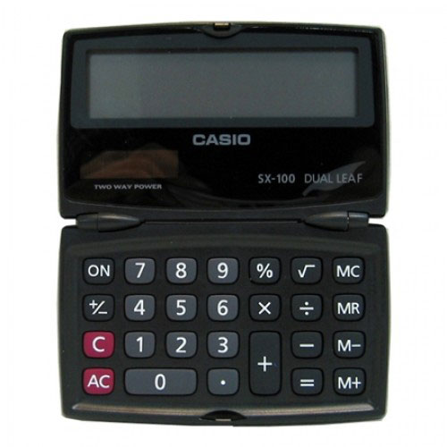 ماشین حساب کاسیو مدل SX-100-W